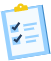 Icon representing a loan application